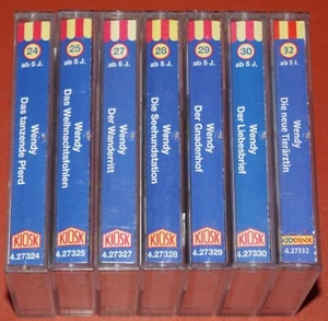 MC KASSETTE - Wendy 24,25, 27, 28, 29, 30 & 32 KIOSK Sammlung - Picture 1 of 3