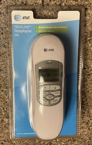 AT&T White Trimline Model 265 Memory Landline Phone New In Package! - Zdjęcie 1 z 4