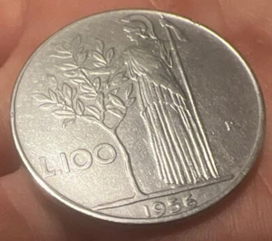 ITALY 100 Lire 1956R  BU L0044 - Picture 1 of 2