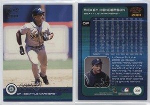 2001 Pacific Rickey Henderson #398 HOF