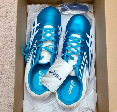 ASICS Hyper-Rocketgirl SP 5 Women’s Track Shoes Size 10 Turquoise White G357Y - Image 1 of 4