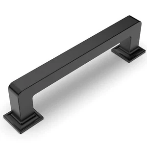 10 Pack Matte Black Cabinet Pulls 3 Inch76MM Hole Centers Kitchen Cabinet Han... - Picture 1 of 7