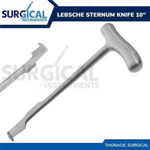 Lebsche Sternum 10" Thoracic Surgical Instruments Stainless Steel German Grade - Picture 1 of 3
