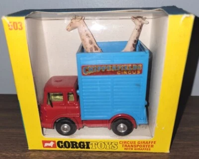 Transportador Corgi Toys 503 Chipperfields Jirafa Bedford. Caja RARA Foto 1 de 4