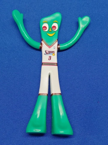 Gumby PHILADELPHIA 76ERS SIXERS ALLEN IVERSON GUMBY #3 GAME DAY GIVEAWAY Cover