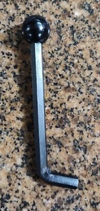 3/8"  HEX HANDLE WITH BALL HANDLE - Picture 1 of 7