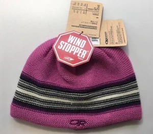 Outdoor Research Girl's Spitsbergen Beanie XS/Small 0-3 Yrs Crocus/Orchid NWT - Picture 1 of 11
