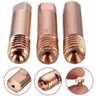 10 Pc MB-15AK MIG/MAG M6 Welding Torch Tips Holder Gas Nozzle 0.8/1.0/1.2mm