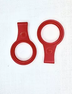 Für Apple 2AirTag Silikon Halter Schlüsselring Tragetasche Schlüsselanhänger Air Tag Hot Seller - Bild 1 von 9