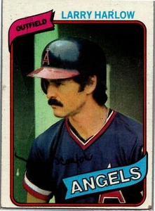 1980 Topps #68 Larry Harlow California Angels - Imagen 1 de 2