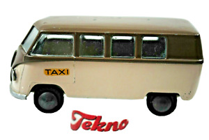 TEKNO 410 VW Type 1 KLEINBUS / COMBI BUS VAN in TAXI Livery Logo Made in Denmark