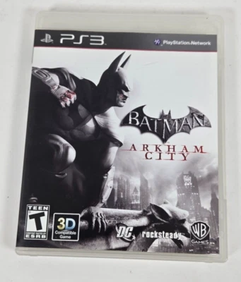 Batman Arkham City Sony PlayStation 3 PS3 Complete with Manual - Image 1 of 4