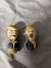 2x vintage bottle toppers Men With Hats Wood?