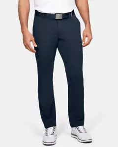 Under Armour Mens Golf Match Play Trousers, Navy, W32 L34, Straight Fit, NEW - Picture 1 of 1