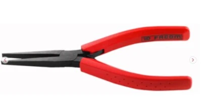 Pince à bec plat lisse angle intérieur arrondis Facom | 401 NEUVE - Photo 1/2