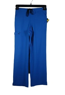 WonderWink Womens Easy Fit Medical Uniform Cargo Scrub Pant XS RYL/Blue 5025P - Image 1 of 4