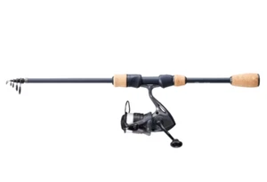 SHIMANO Spinning Reel Buenavista combo 1000_S56L 1.68m With #1.5x130m Line - Picture 1 of 5
