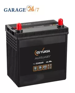 ACCUMULATORE AUTO YUASA - SERIE HYBRID - S34B20R - 35Ah/272A - AUSILIARIA - Foto 1 di 1