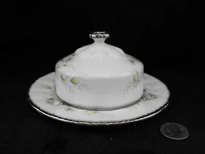 PARAGON ROYAL ALBERT FIRST LOVE BUTTER DISH  - Picture 1 of 1