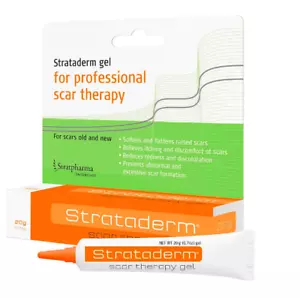 Strataderm Scar Therapy Gel 20g Fast Drying Non Sticky Transparent Formula - Picture 1 of 3