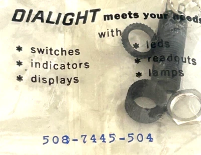 Lot of 6 DIALIGHT 508-7445-504 New - Image 1 of 3