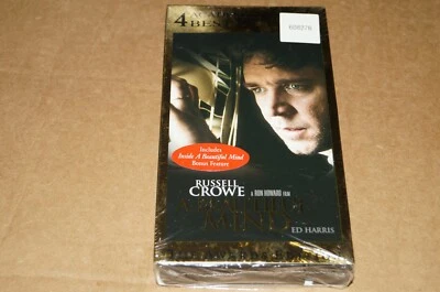 A BEAUTIFUL MIND THE AWARD EDITION VHS FACTORY SEALED - Image 1 of 2