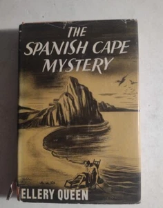 Ellery Queen THE SPANISH CAPE MYSTERY 1935. Hardcover Book. Triangle Books. - Picture 1 of 11