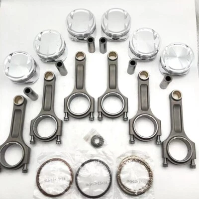 2JZ Forged Piston Connecting Rod Kit For Toyota 2JZGTE Supra - Image 1 of 4