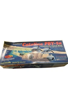 Guillows #2004 PBY-5A Catalina Balsa wood Airplane Kit ….99% New - Picture 1 of 5
