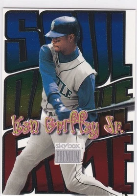 KEN GRIFFEY JR. Skybox Premium SOUL OF THE GAME $$ INSERT CARD Seattle Mariners! - Image 1 of 2