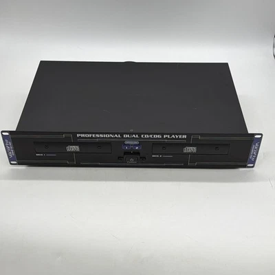 VocoPro Professional CDG-8800 Pro Dual CD Player Compact Disc Untested - Image 1 of 4