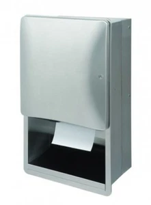 Presale Bradley Diplomat 2A09 Roll Towel Dispenser Curved Owner Provided - - Picture 1 of 4