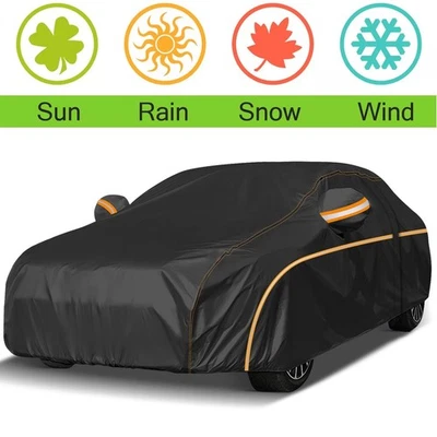 XL Full Car Cover Waterproof All Weather Protection Anti-UV For BMW E90 E92 E93 - Image 1 of 4