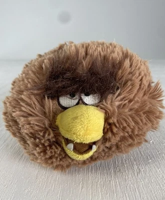 Angry Birds 2009 Starwars Chewbacca Chewy Bird Plush Brown Stuffed Animal Toy 5 - Image 1 of 4
