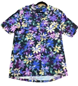 PacSun Hawaii Camp Button Down Hemd Herren M Floral Obsure Oversized Freizeit - Bild 1 von 7