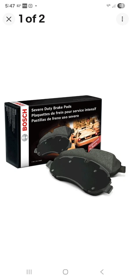 Pastillas de freno de disco semimetálicas de alta resistencia BSD1565 para Chevy 3500 HD 12-19  Foto 1 de 1