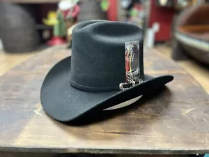 Lápida 20x El Viejo Negro / Copa Alta Negra 5” Falda 3 1/4”. 7 5/8🇺🇸 - Imagen 1 de 5