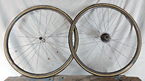 Shimano 600 Ultegra Tricolor 700c Road Bike Wheel Set Freehub Matrix USA Shipper - Picture 1 of 10