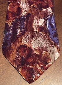 Vintage Ungaro Paris 100% Silk Men’s Neck Tie Made In Italy - Picture 1 of 9