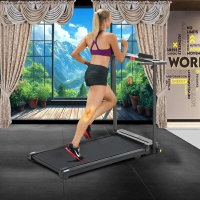 Treadmill Running & Walking Electric Foldable Under desk Home Fitness Machine - Image 1 of 4