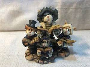 Boyds Bear Purrstone Frezziwig Marley Bob Caroline Caterwauling Figurine 371005 - Picture 1 of 7