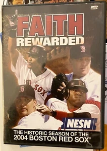 Faith Rewarded : The Historic Season of the 2004 Red Sox (DVD, 2004) NESN - Imagen 1 de 3