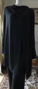 Damen tragen Sarah Pacini Rayon Mix Farbe Opium lange Jacke Kleid SP 3366 BRANDNEU MIT ETIKETT - Bild 1 von 7