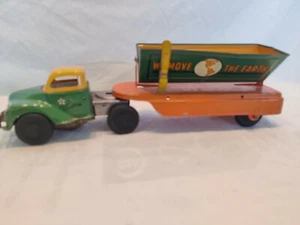 1950's Courtland "we moved the earth" Side Dump truck. Nice Original condition. - Picture 1 of 12