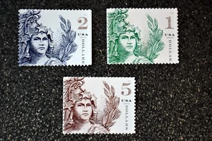 USA2018 #5295 5296 5297 Statue of Freedom - Set of 3 Singles   Mint  NH 1 2 5  - Picture 1 of 1