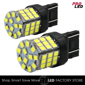 Bombillas LED de alta potencia 7443/7440 luces traseras blancas intermitente señal de giro - Imagen 1 de 6