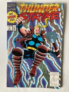 Marvel THUNDER STRIKE Comic Book 1st issue 1993 Foil Cover - Picture 1 of 7