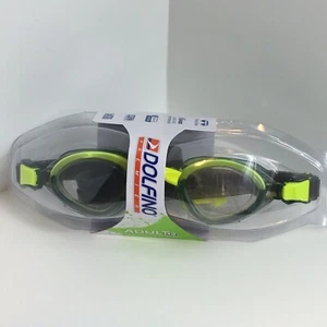 Gafas de natación de silicona Dolfino Striker adultos edades 12+ UV400 protección libre de látex - Imagen 1 de 12