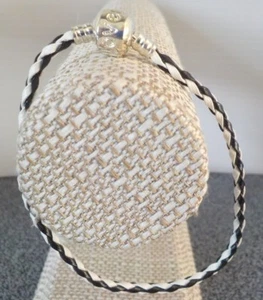 Leather-Braided-European Style Charm Bracelet for Beads-Charms 20cm/7.9" New - Picture 1 of 10