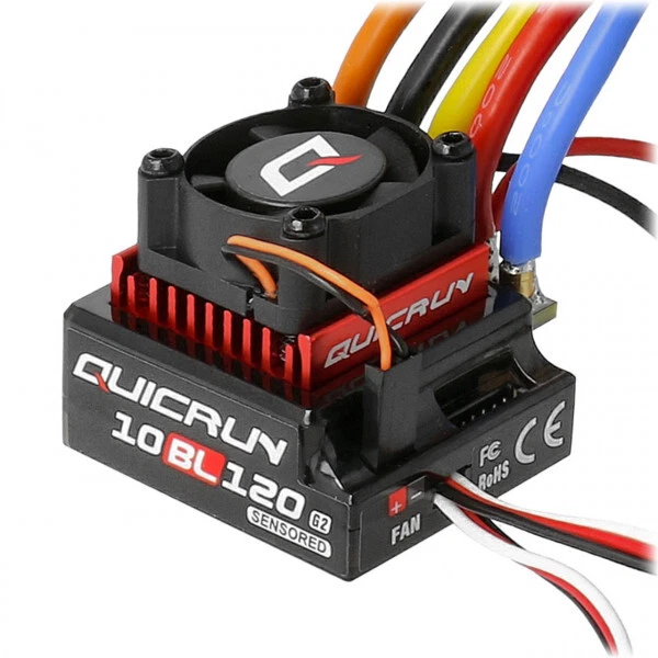 Hobbywing QuicRun 10BL120 G2 120A Sensored Regler 2-3s - Bild 1 von 1